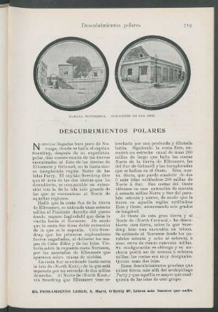 Descubrimientos polares.