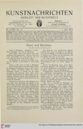 Nr. 17 (1. Juni 1914)