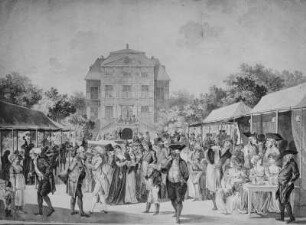 Der Gross-Bosensche Garten in Leipzig
