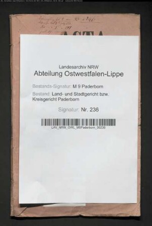 Pastor Liborius Graen zu Paderborn