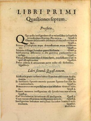 Andreae Caesalpini Aretini medici clarissimi, atque philosophi subtilissimi peritissimique Peripateticarum quaestionum libri quinque