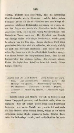 Ausflug nach der Insel Madura. - ... - Salinen auf Madura. - Indianische Vogelnester