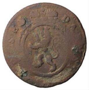 Fundmünze, Pfennig, 1768/1790