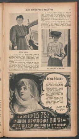 Las modernas mujeres