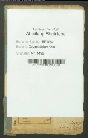 Einige Lakainotizen über den Koblenzer Regierungsbezirk
