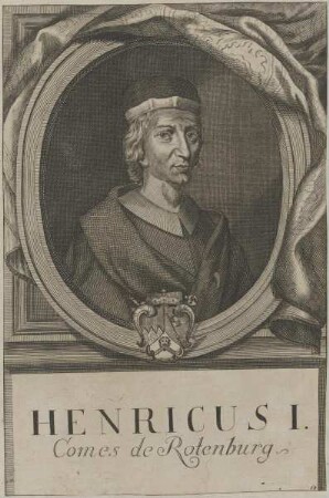 Bildnis von Henricus I., Graf von Rotenburg