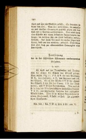 Fortsetzung der in der sphärischen Astronomie vorkommenden Aufgaben