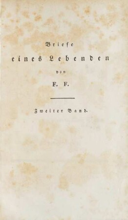 Zweiter Band: [...]