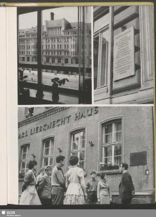 Gedenkstätten der Arbeiterbewegung: das Geburtshaus Karl-Liebknechts in der Braustraße