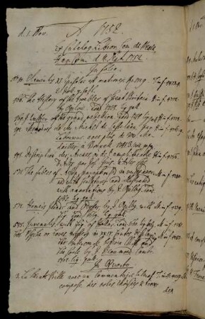Ex Catalog. Libror. Com. de Neale, Hag. Com. d. 11. Sept. 1752.