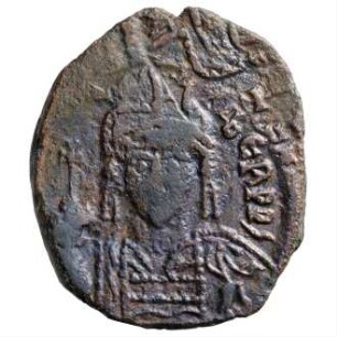 Münze, Follis, 591 / 592