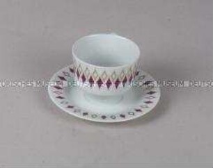 Tasse mit Untertasse