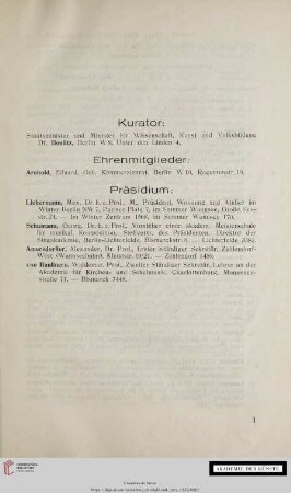 Präsidium