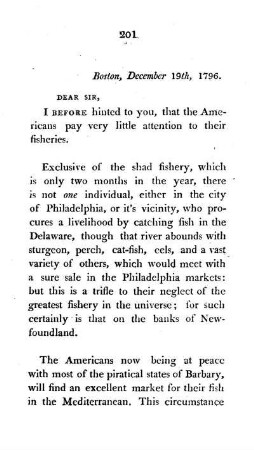 AMERICAN FISHERY ON THE BANKS OF NEWFOUNDLAND - extract from Dr. Belknap - dumb fish - how cured - merchantable - Jamaica fish - former and present state of the fishery