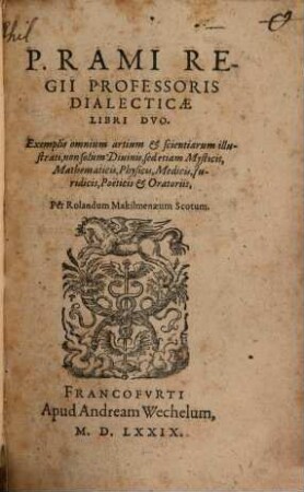 Dialecticae libri duo