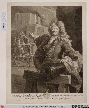 Bildnis Johann Balthasar Keller