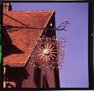 Wirtshausschild "Zur Sonne"