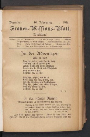 Dezember 1911