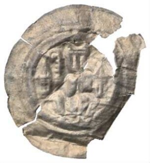 Fundmünze, Brakteat, um 1270 - 1275