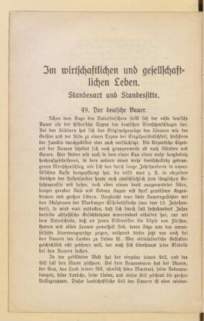 Im wirtschaftlichen und gesellschaftlichen Leben