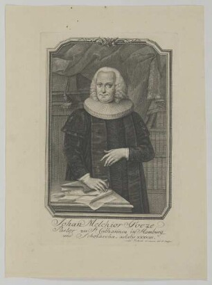 Bildnis des Johan Melchior Goeze