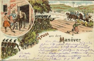 Gruss aus dem Manöver.