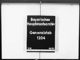 Manöver II. gegen III. bayerisches Armeekorps