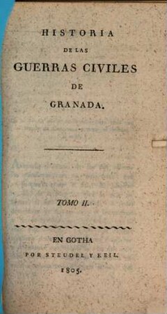 Historia de las guerras civiles de Granada. 2