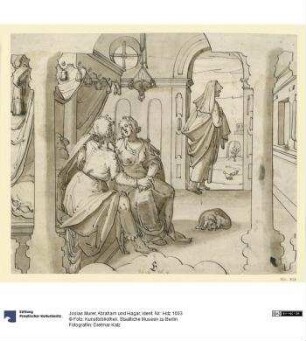 Abraham und Hagar