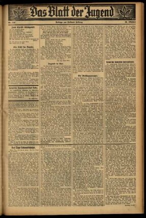 Zweite Ausgabe vom Donnerstag, den 29. Oktober 1931.