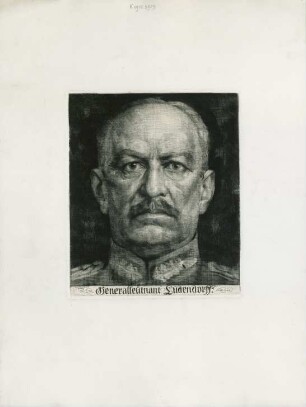 Generalleutnant Ludendorff