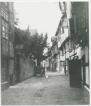 Adolfstraße. Detmold. Blickrichtung Norden