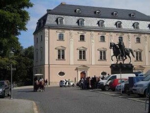 Weimar - Bibliothek : Blick auf die Anna Amalia Bibliothek, aufgenommen in Weimar am 4. September 2010
