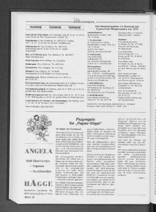 Ihre Ansprechpartner im Vorstand Eppendorfer Bürgervereins von 1875