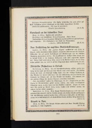 Kampfpause an der italienischen Front.