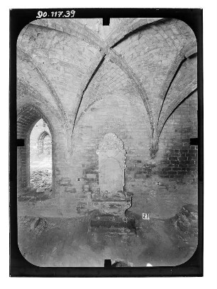 Brandenburg an der Havel. Dominikanerkloster St. Pauli (Ruine). Innenansicht