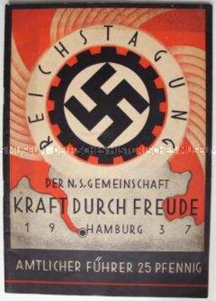 Programm der 3. Reichstagung der NS-Gemeinschaft "Kraft durch Freude" 1937 in Hamburg