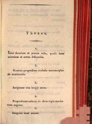 Positiones selectae ex universa medicina et chirurgia