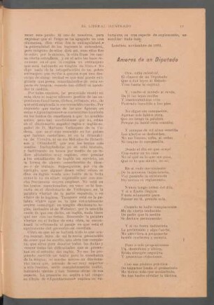Amores de un diputado