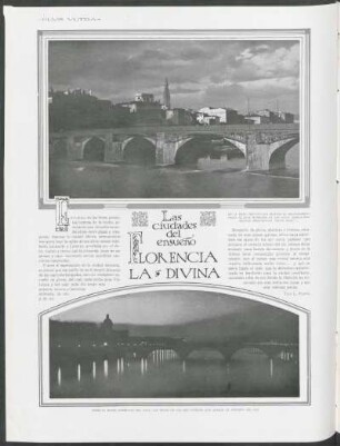 Las ciudades del ensueño - Florencia la divina : [con fotografías]