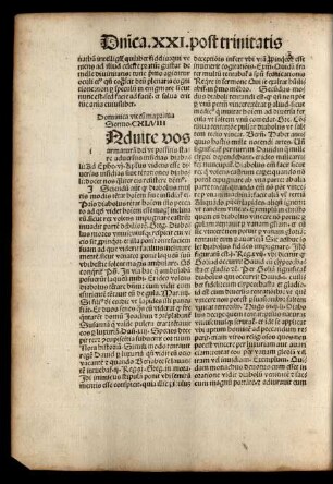 Dominica vicesimaprima Sermo. CXLVIII