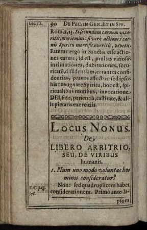 Locus Nonus.
