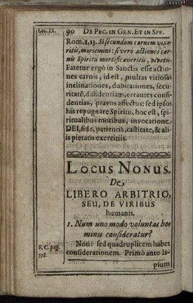Locus Nonus.
