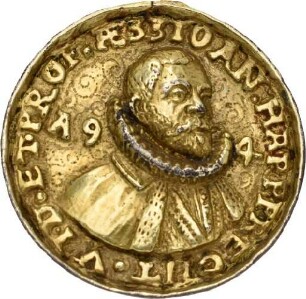Medaille auf Johannes und Maria Harprecht