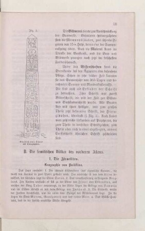 B. Die Semitischen Völker des vorderen Asteus