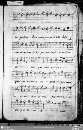 47 Orlando di Lasso: Agimus tibi gratias rex omnipotens Deus