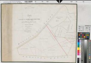 Emsdetten (Emsdetten), Nordwalde (Nordwalde), Teilung der Linteler Gemeinheit östlich des Kanals, Brouillonkarte