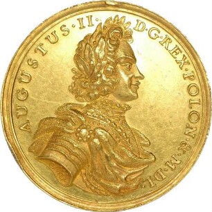 Kurfürst Friedrich August I. - Wahl und Krönung zum König von Polen als August II.