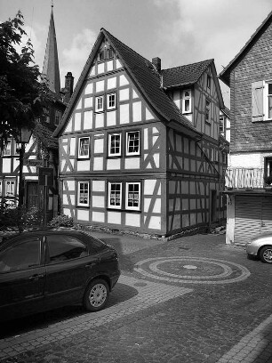 Fachwerkhaus; Schotten, Mühlgasse 10