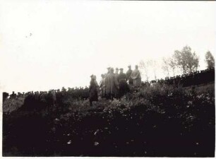 Schluss der Bauland-Übung 18.9.30 auf der Höhe südlich des Maines bei Wertheim